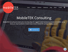 Tablet Screenshot of mobile-tek.com